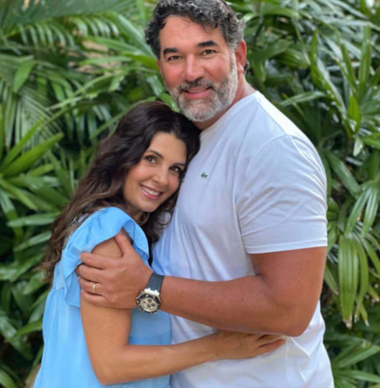Eduardo Santamarina y Mairin Villanueva