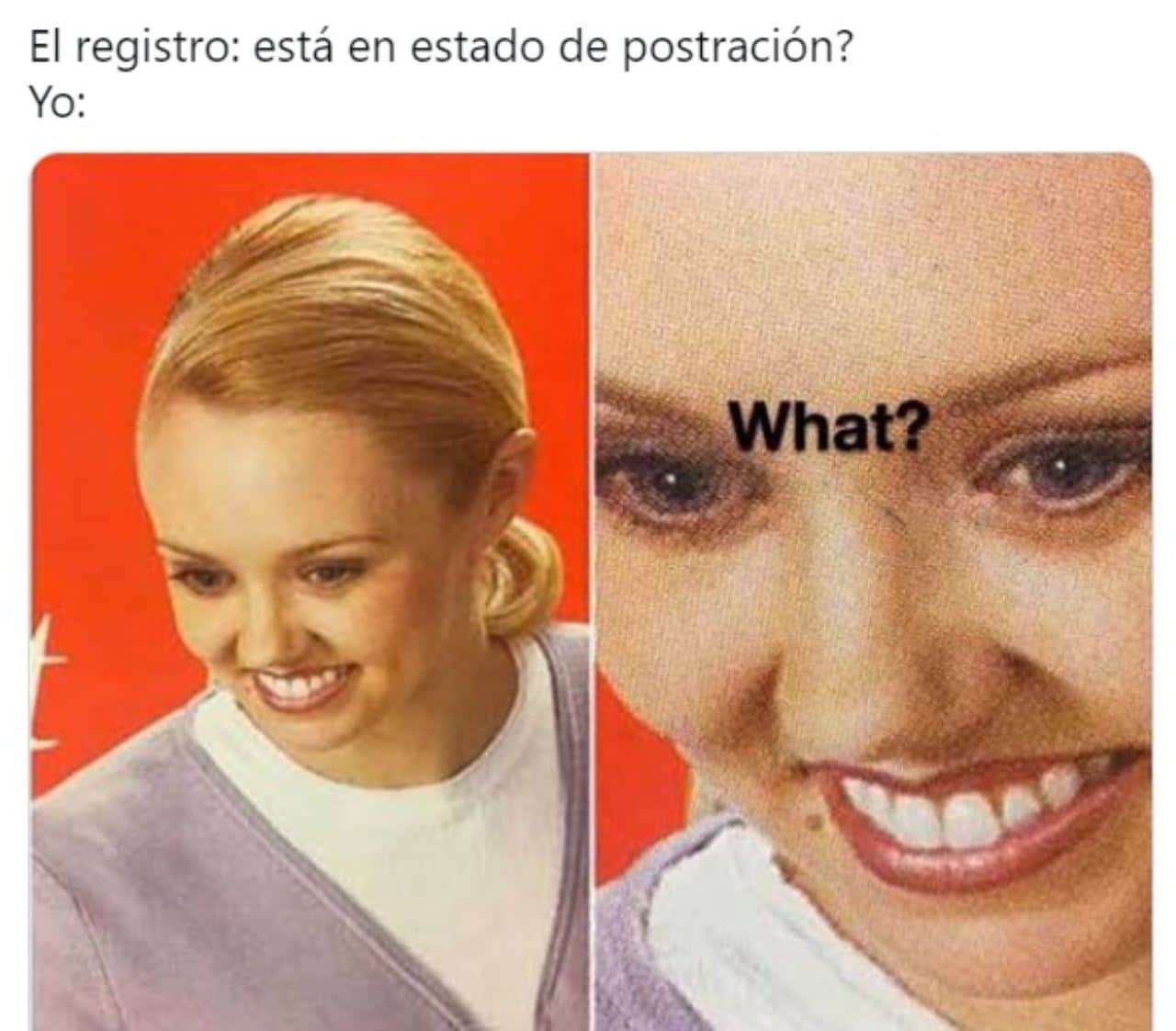 Memes de que es palabra postracion