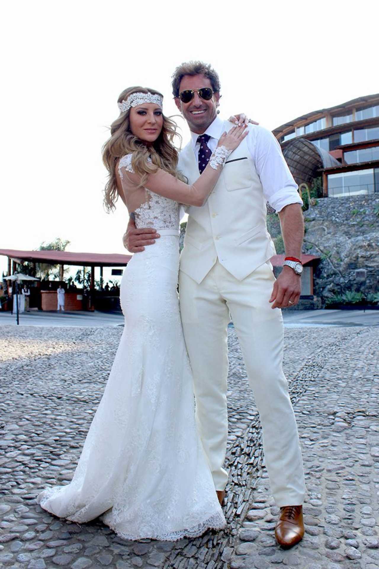 Geraldine Bazán y Gabriel Soto boda