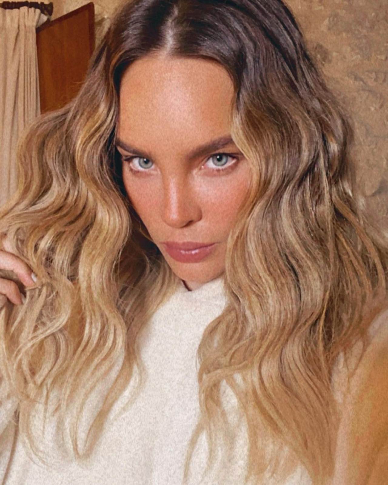 geraldine Bazan copia look a Belinda