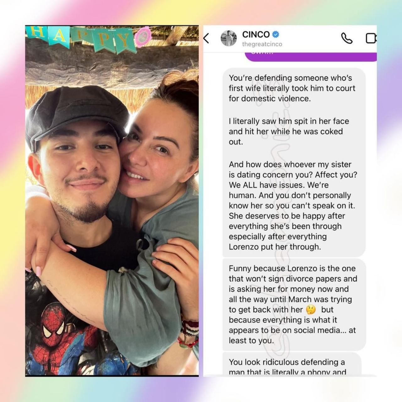 hermano Chiquis revela Lorenzo la golpeo