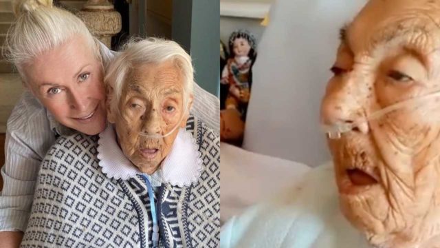 Laura Zapata denuncia que a su abuela le fracturaron el pie