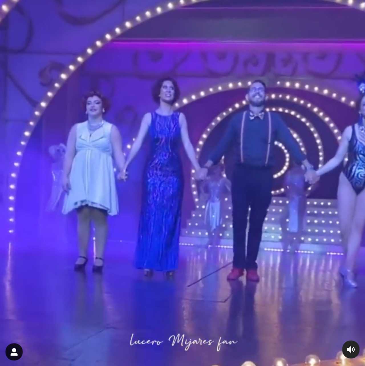 Lucero Mijares en el teatro en La jaula de las locas