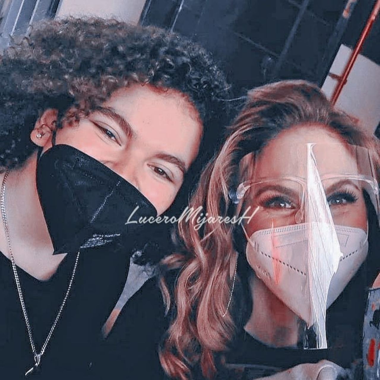 Lucero con su hija Lucero Mijares