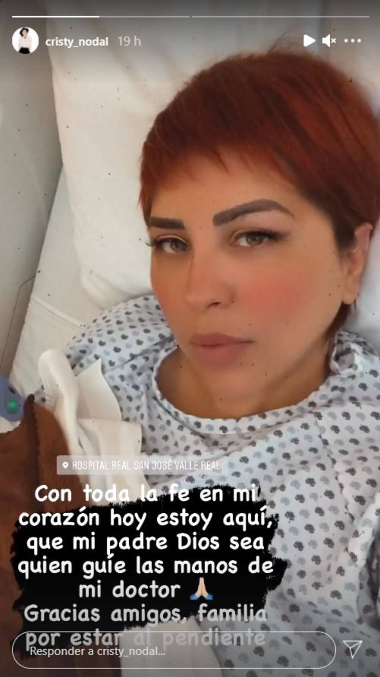 Hospitalizan a la mamá de Christian Nodal para realizarle cirugía