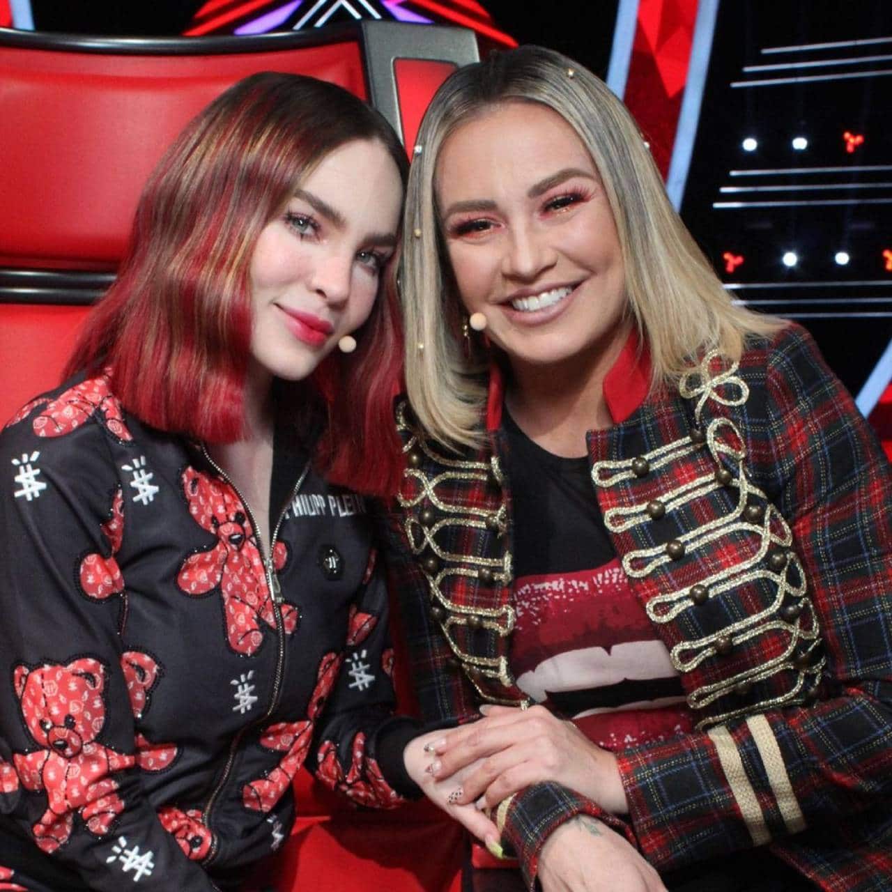 Maria Jose Belinda coaches La Voz
