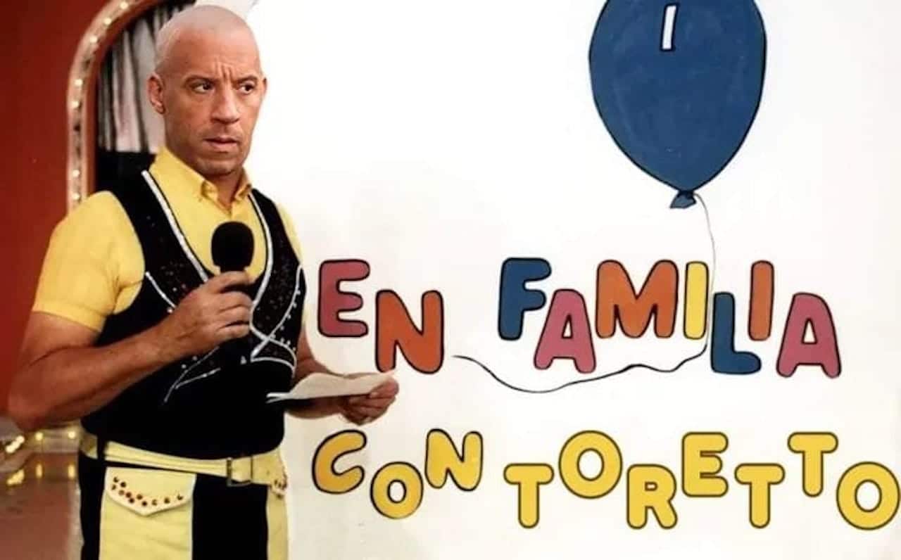 Meme de Toretto en familia con chabelo