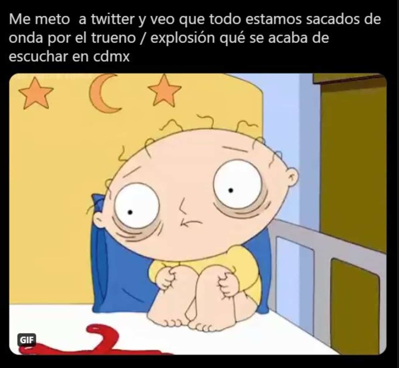 Memes tras el trueno en la CDMX