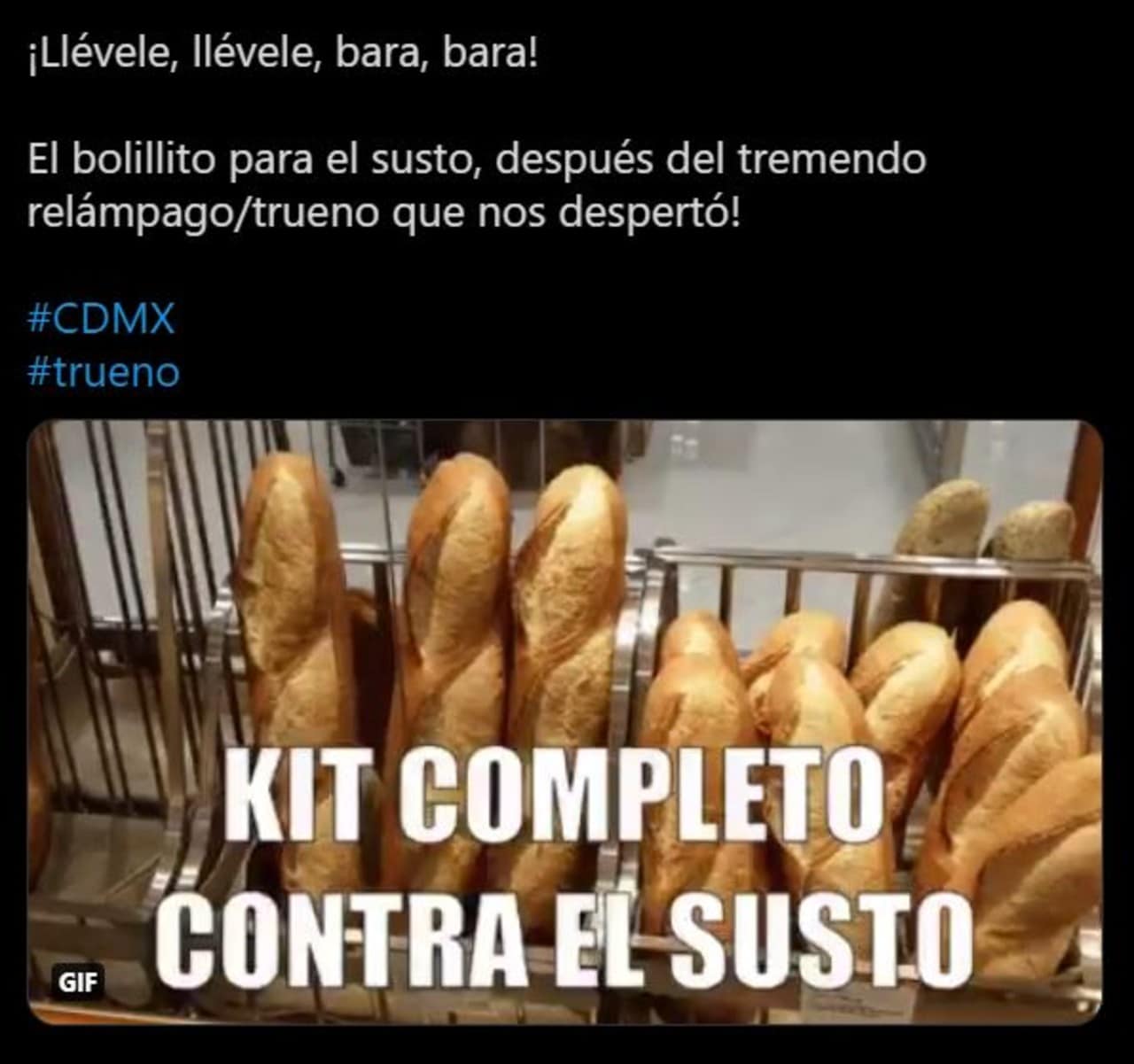 Trueno en la CDMX provoca memes