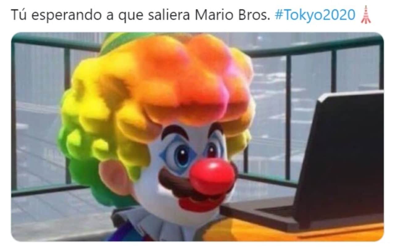 mario bros memes inauguracion toyko 2020