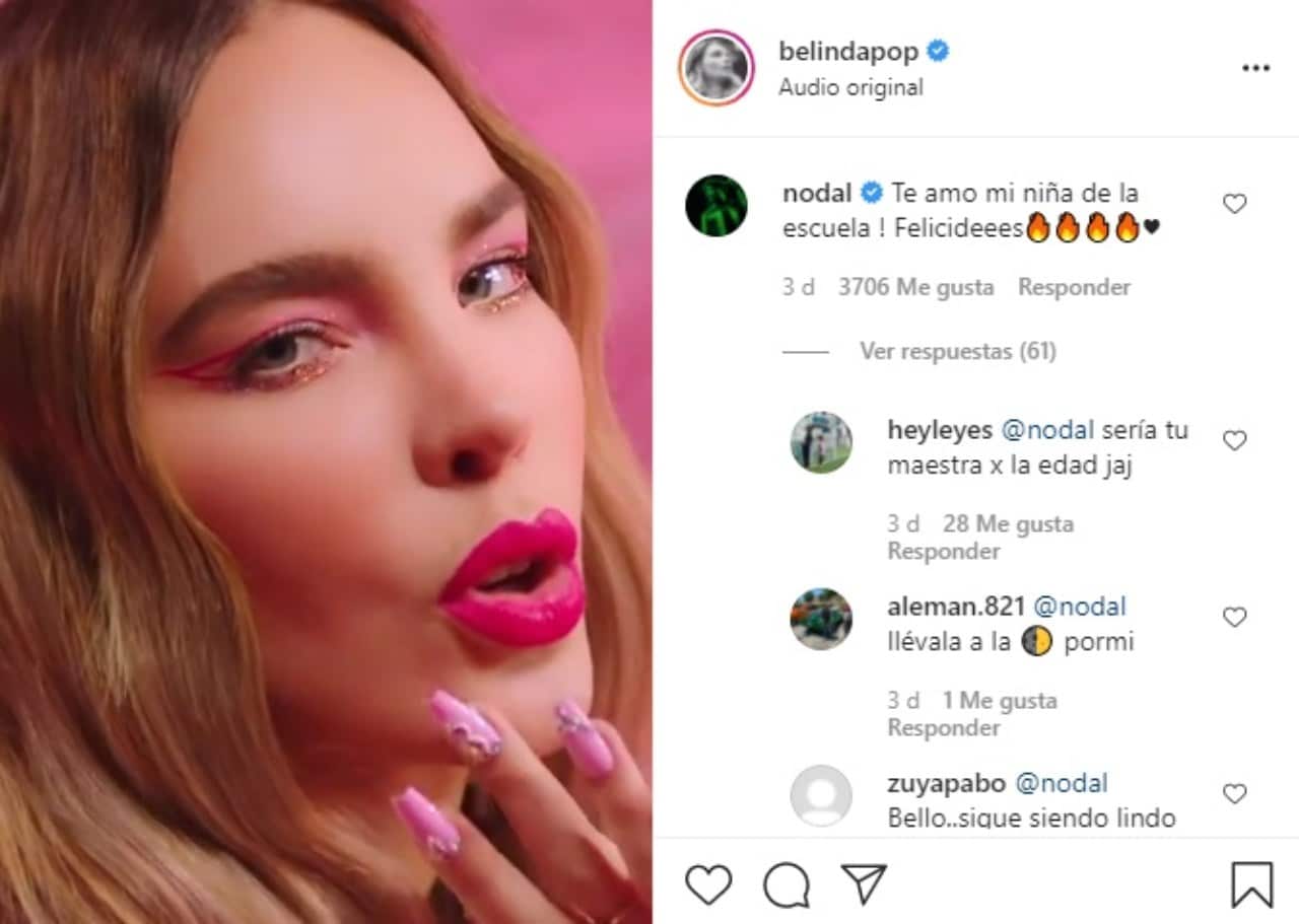Nodal Belinda La nina de la escuela