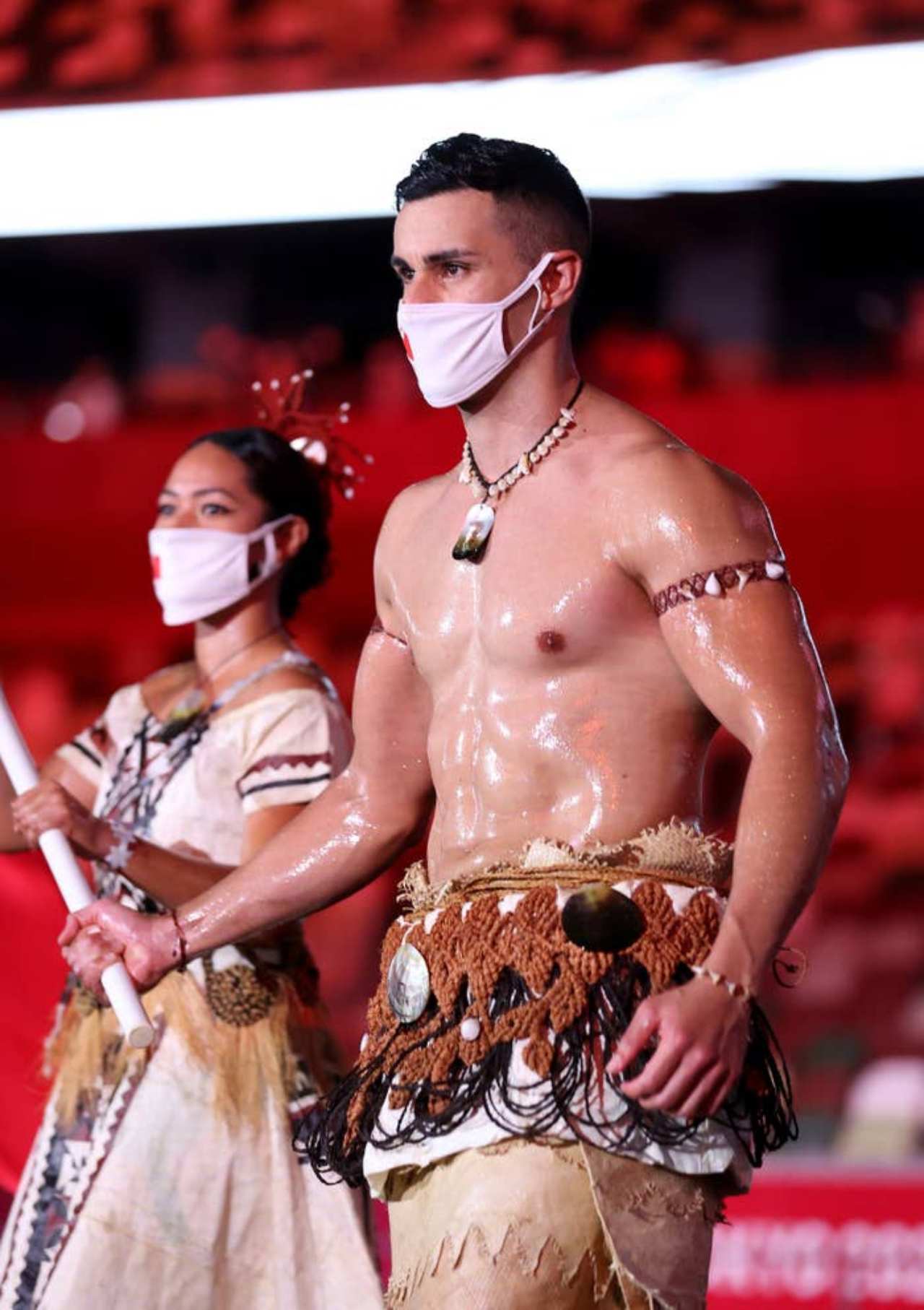 El atleta aceitoso 