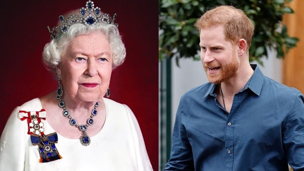 Reina isabel se enoja con harry