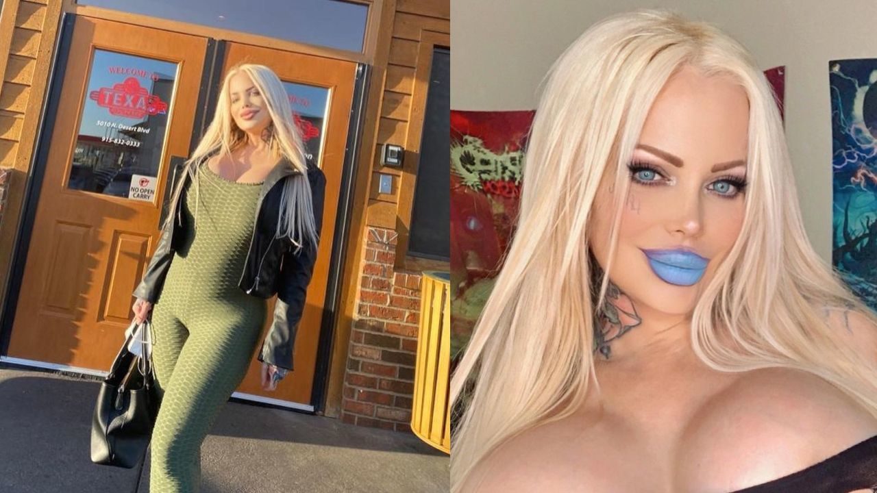 Sabrina Sabrok ya no puede sonreir labios