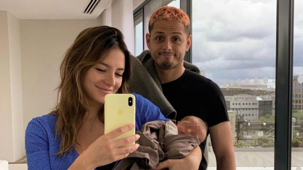 Javier Hernández es un padre ausente