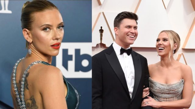 Scarlet Johansson esta embarazada Colin Jost