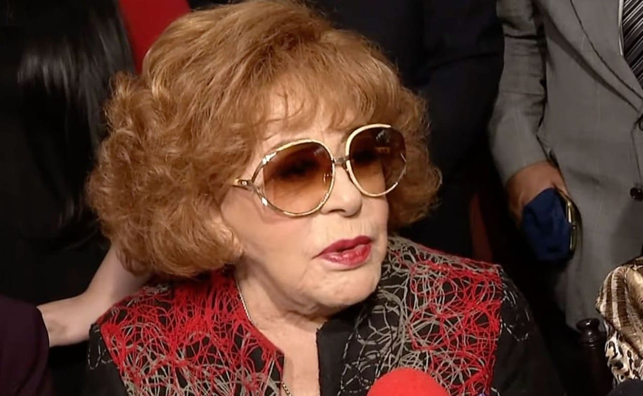Silvia Pinal da sus primeras declaraciones tras salir del hospital