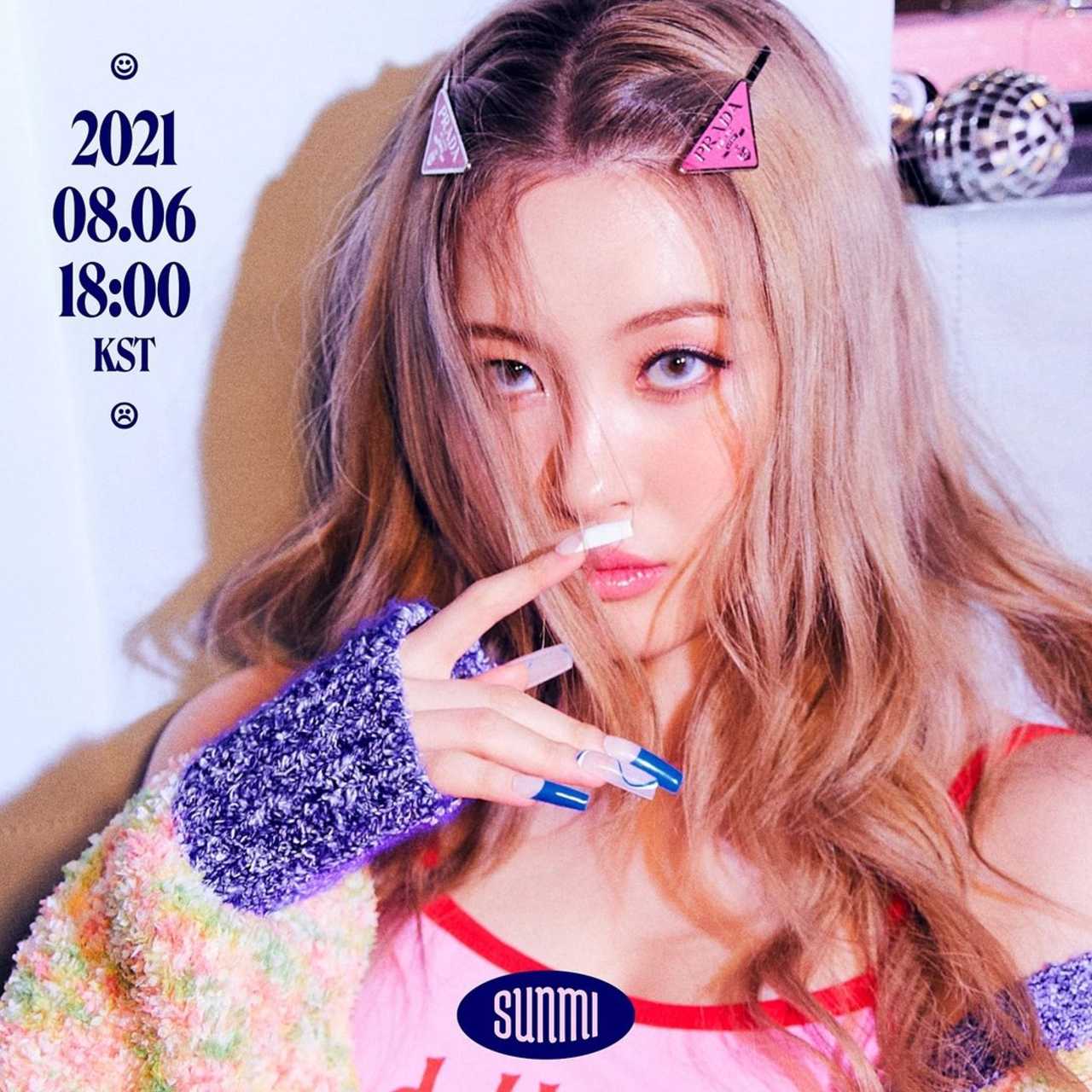 Sunmi anuncia el lanzamiento de su comeback en agosto