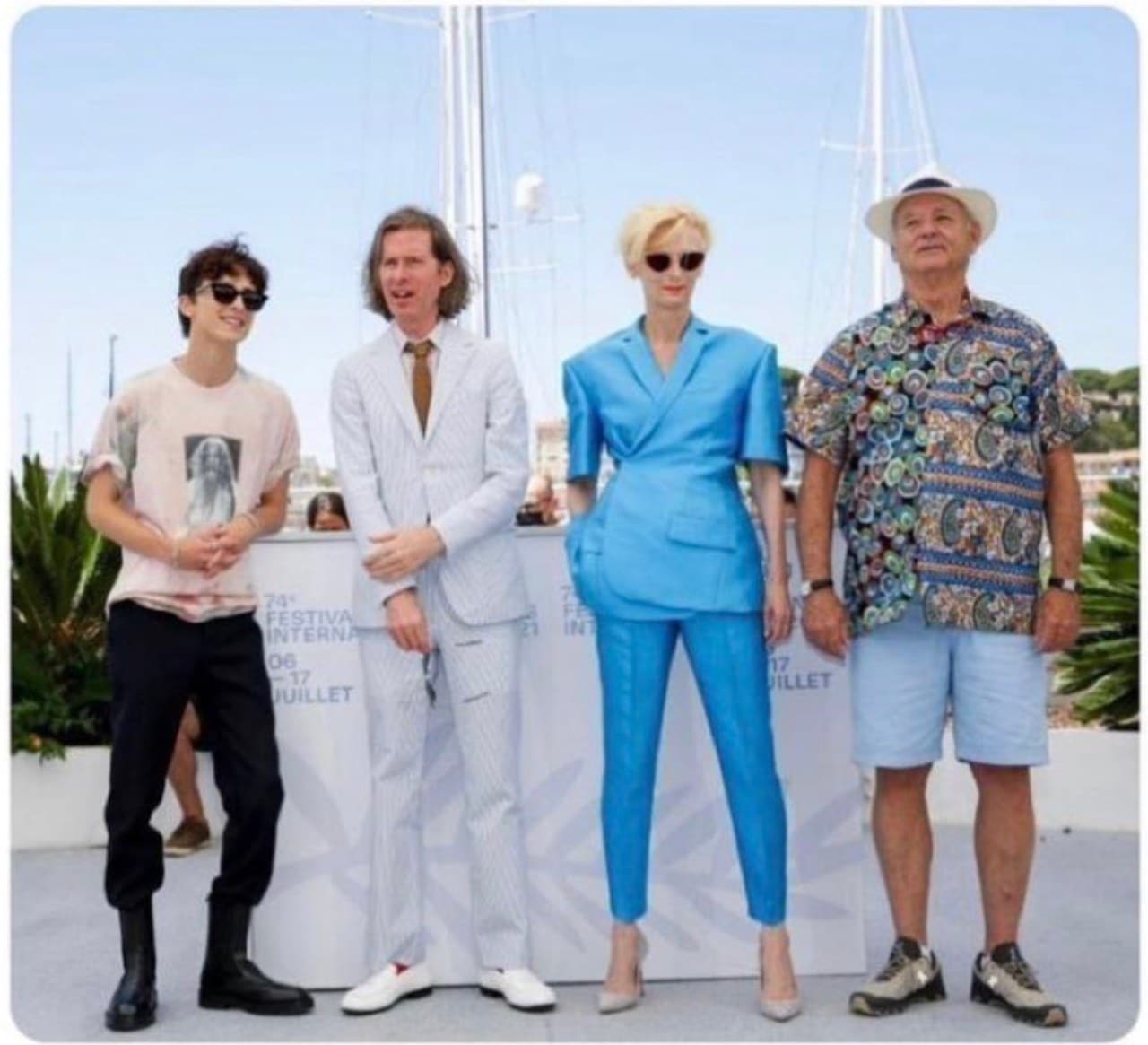 Memes de Timothee Chalamet en Cannes