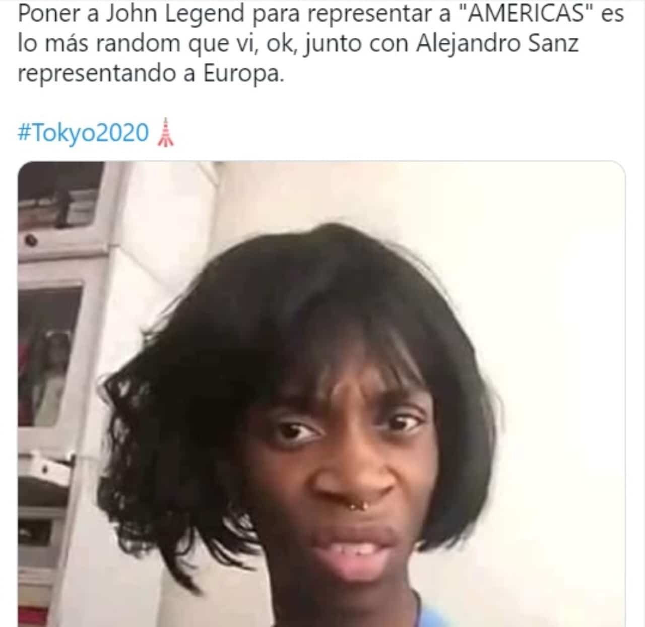 Meme Alejandro Sanz John Legend Tokyo2020