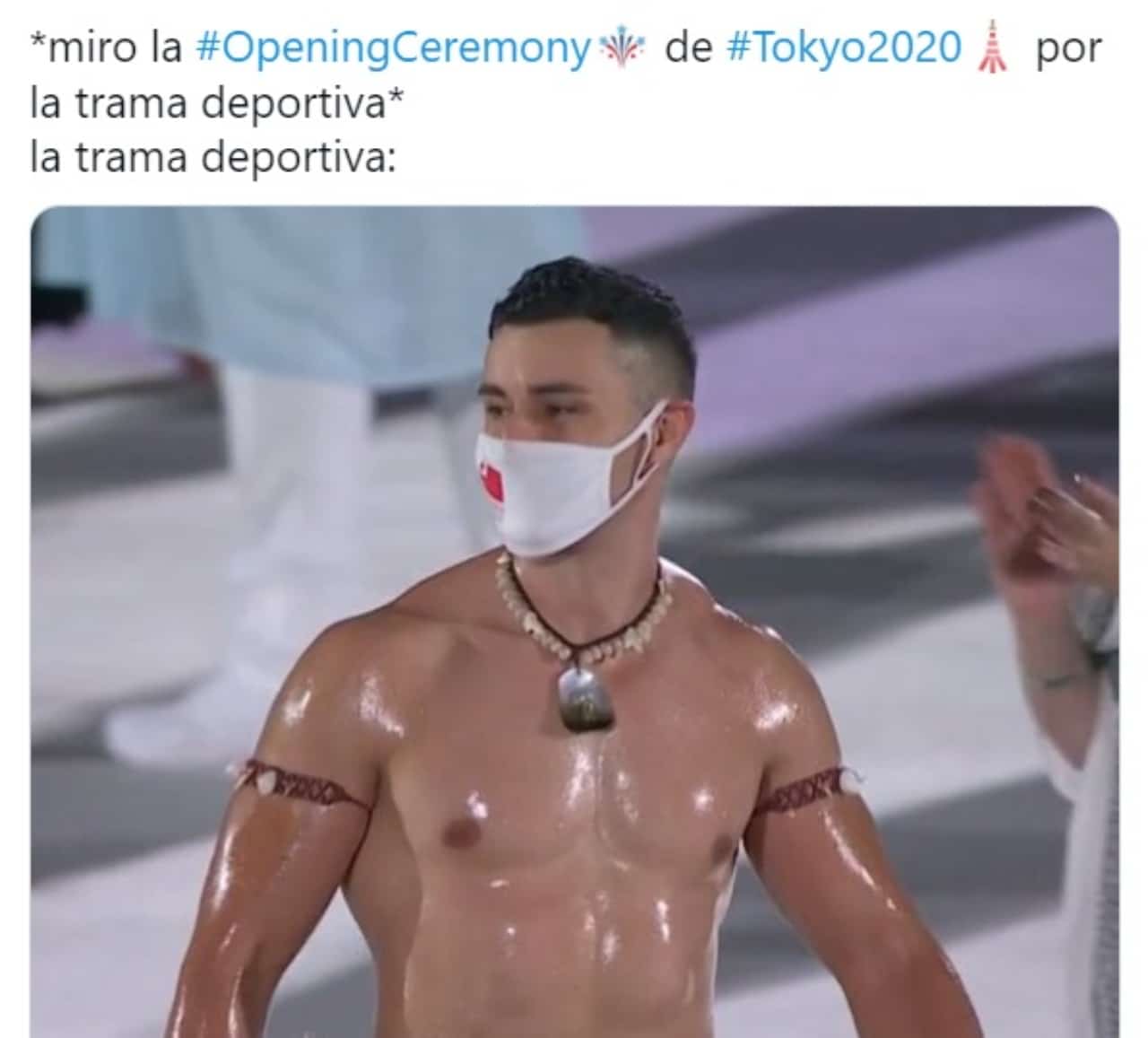 memes inauguracion tokyo 2020 tonga