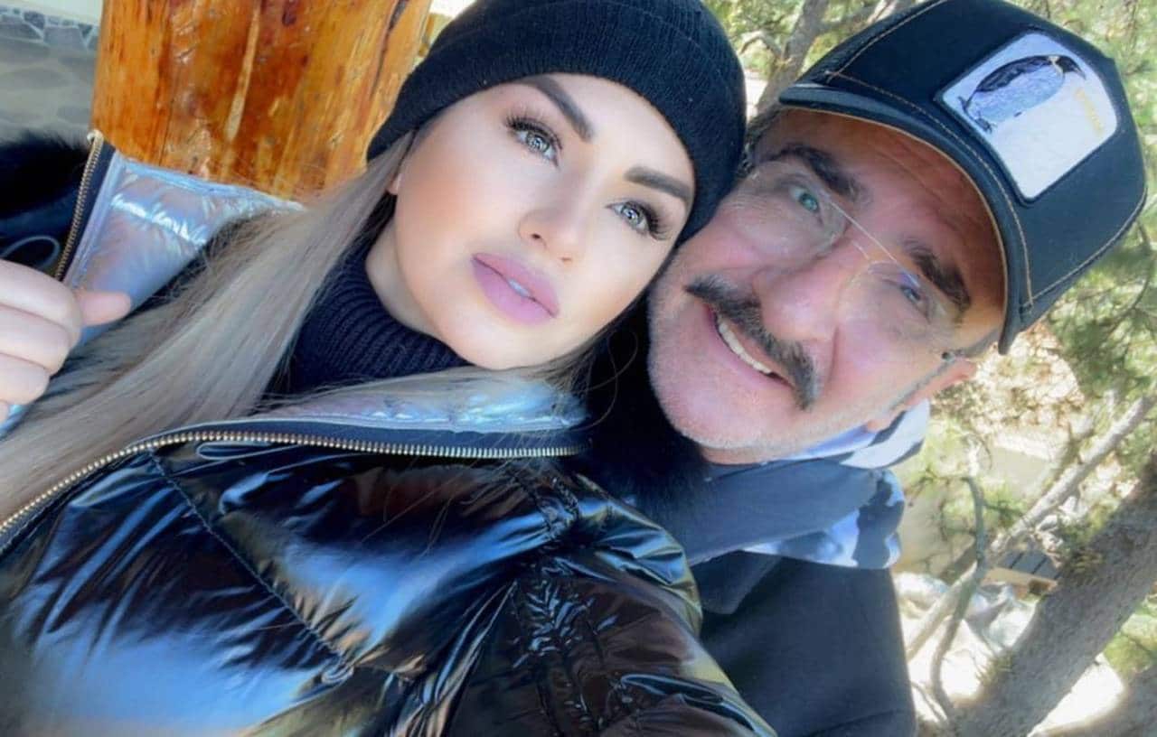 Vicente Fernández Jr y su novia festejan 15 meses