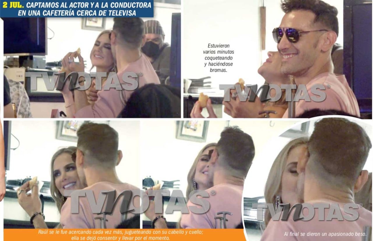 Ximena Cordoba Raul Coronado se besan