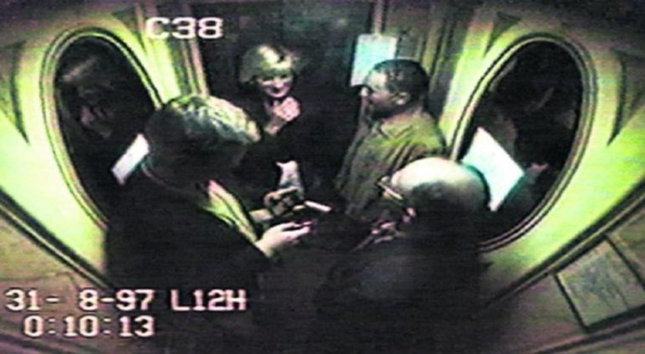 Minutos antes Lady Di accidente auto