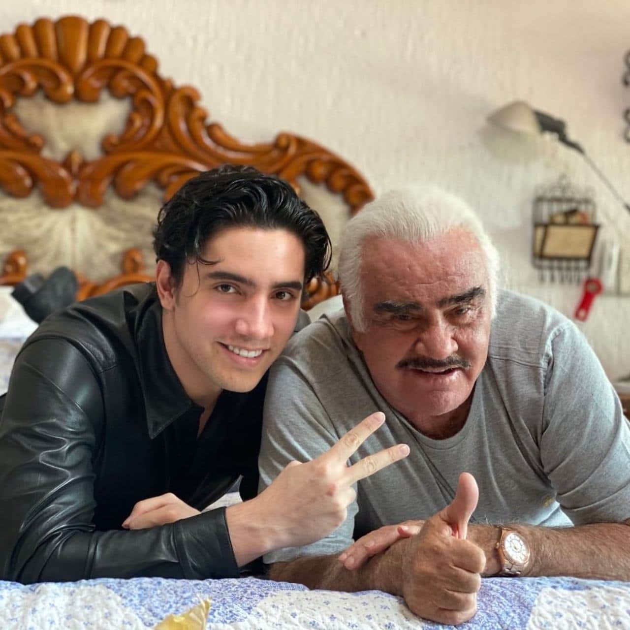 Alex fernandez mensaje abuelo Vicente Fernandez