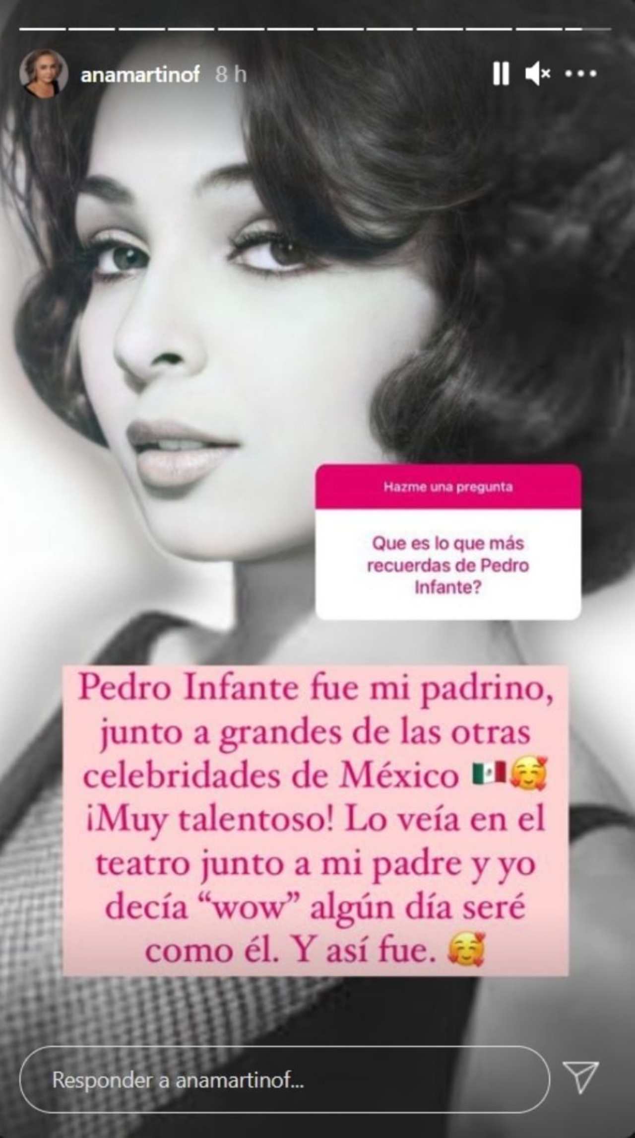 Ana Martín Pedro Infante romance