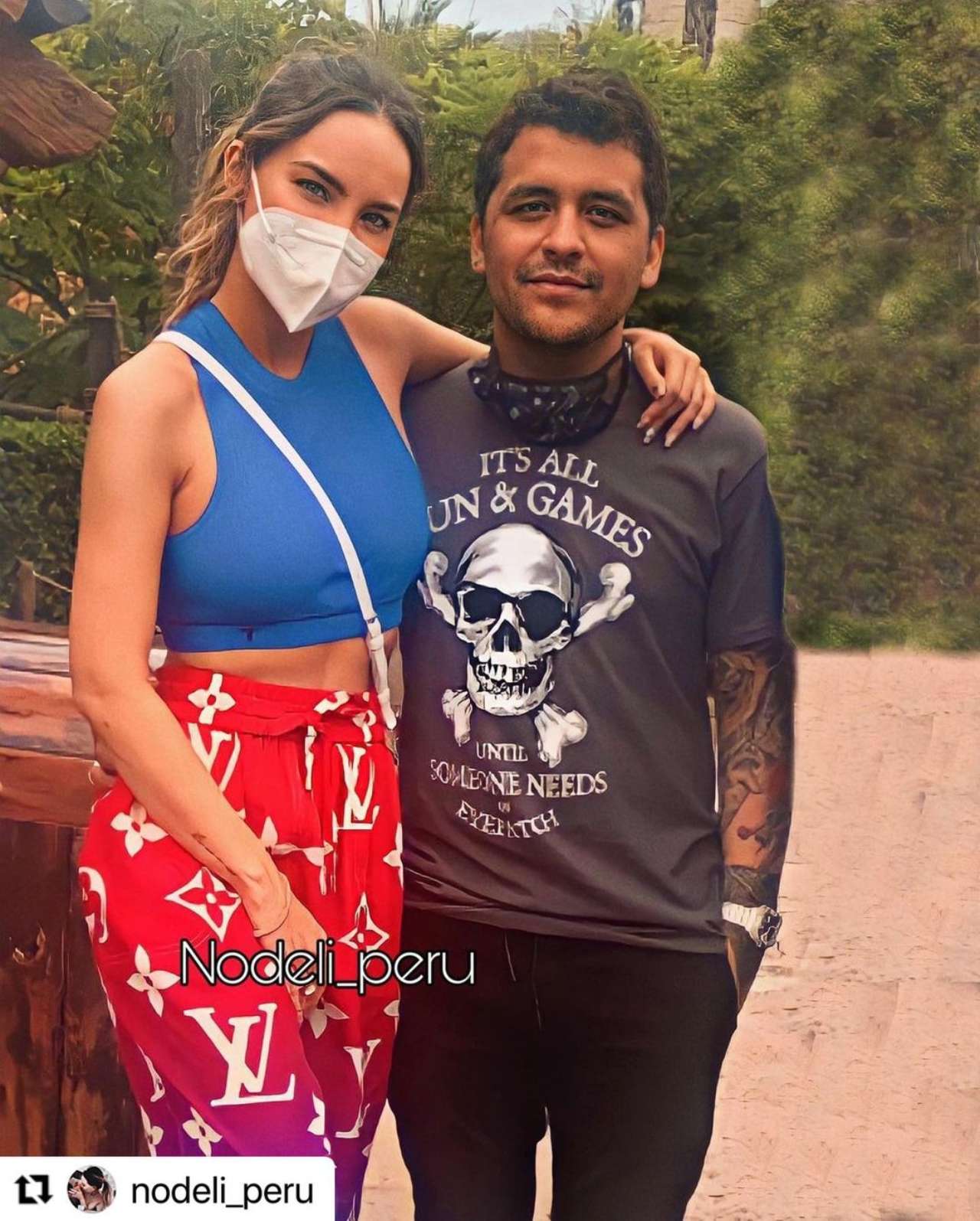 Filtran trato especial Belinda Nodal Disney