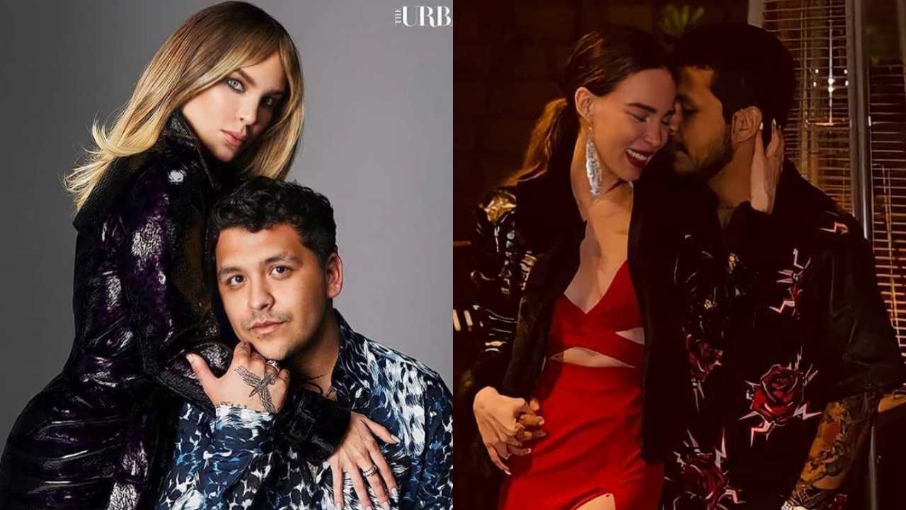 Belinda le da regalo especial a Christian Nodal y lo convierte en obra de arte