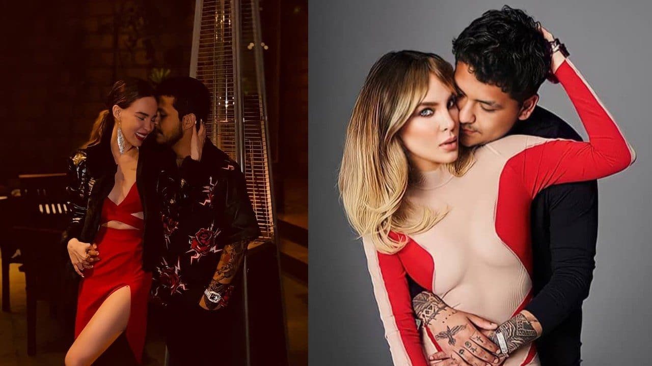 Belinda se viste charro Nodal baile