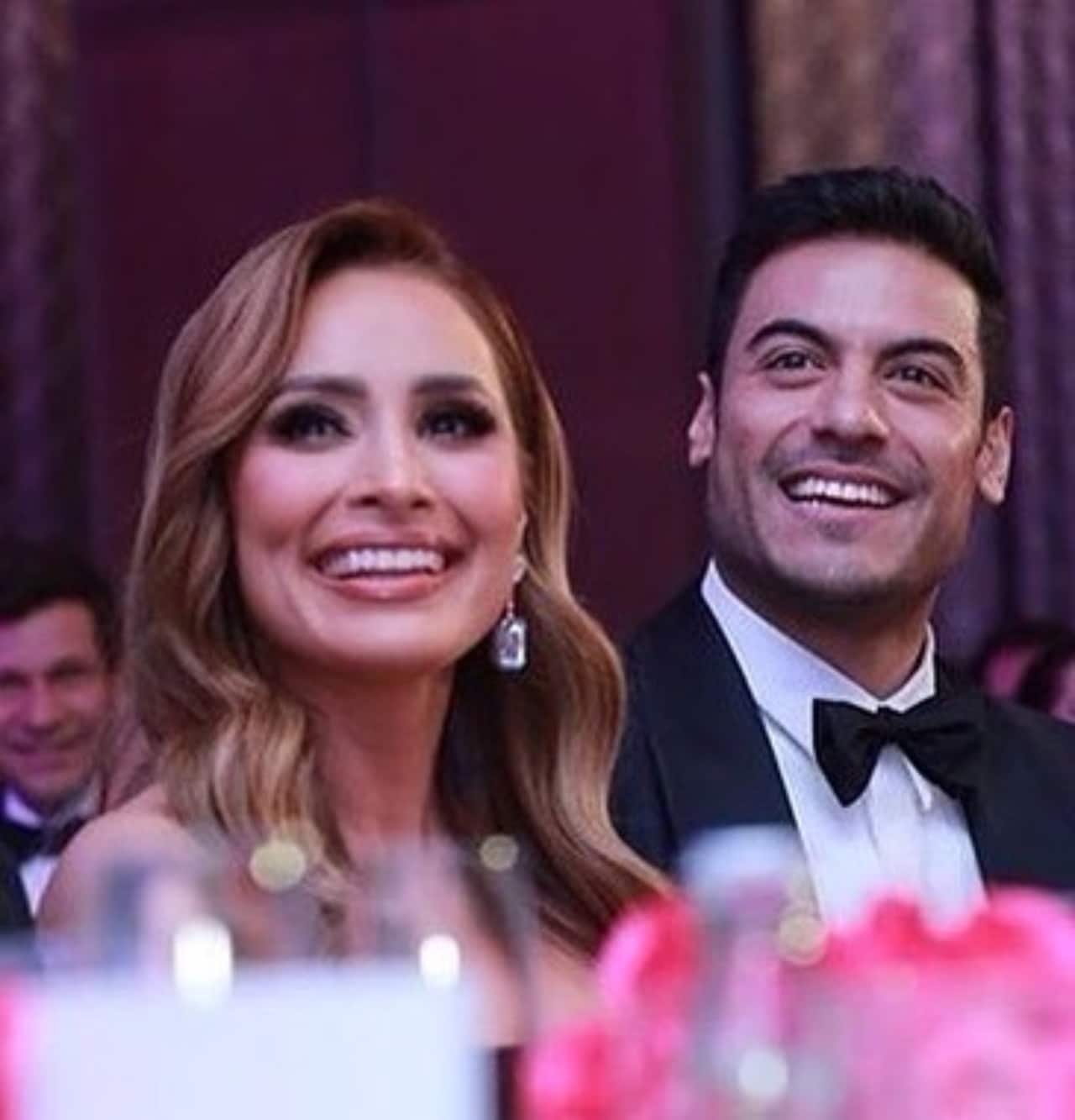 Cynthia Rodriguez carlos rivera juntos fiesta