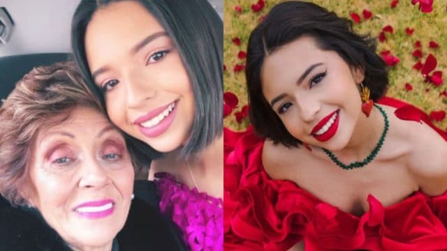 Ángela Aguilar abuelita