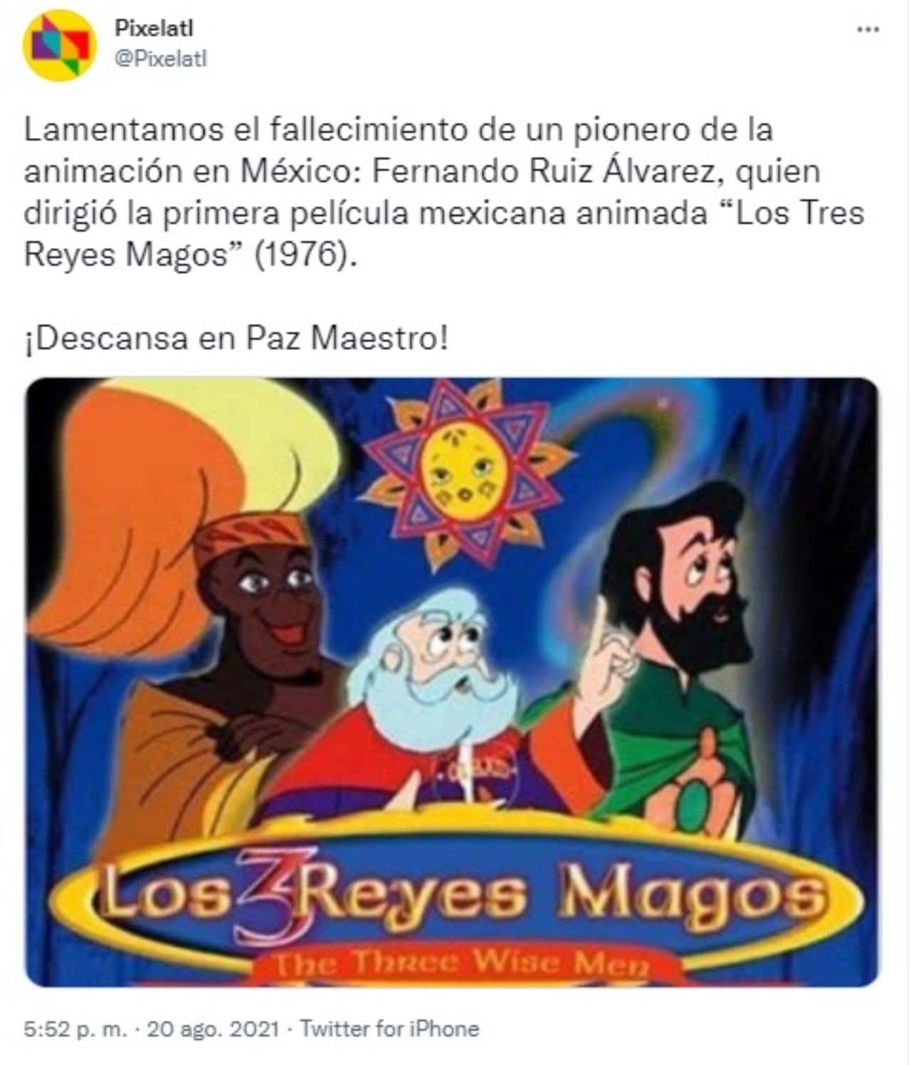 Muere Fernando Ruiz tres reyes magos