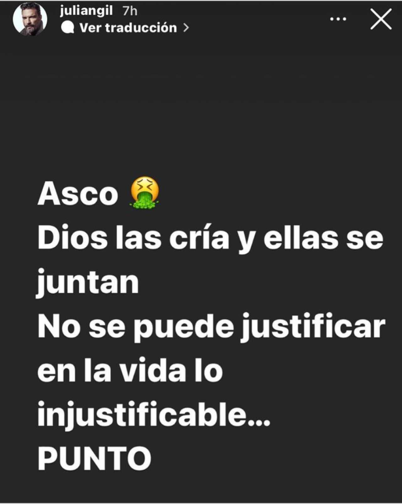 Julián Gil arremete contra Marjorie de Sousa