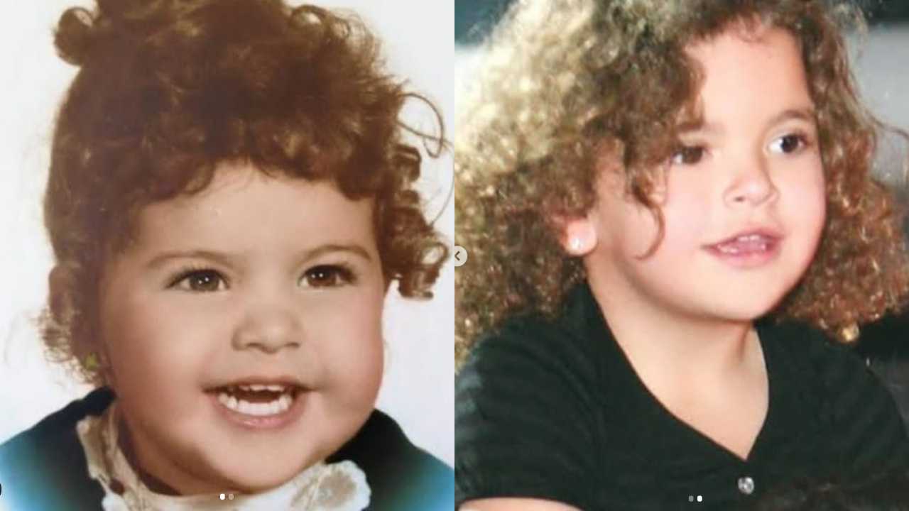 Lucero Mijares y Lucero de bebés
