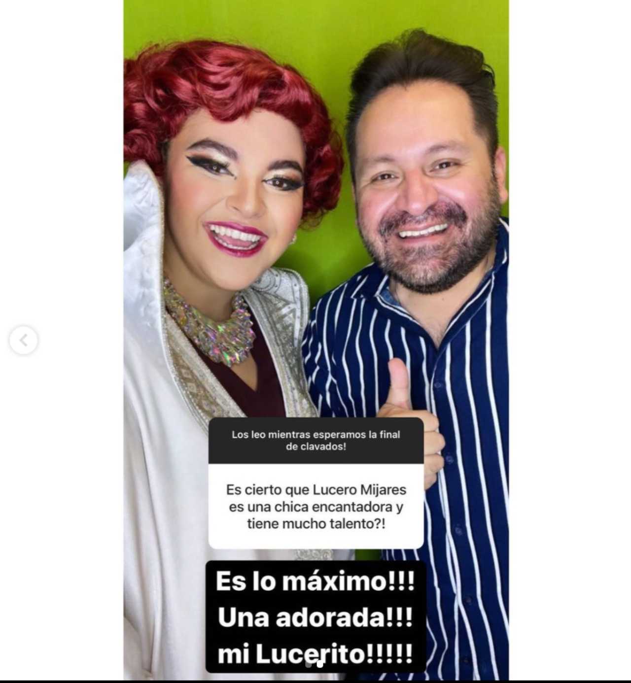 Lucero Mijares sorprende con cabello color rojo