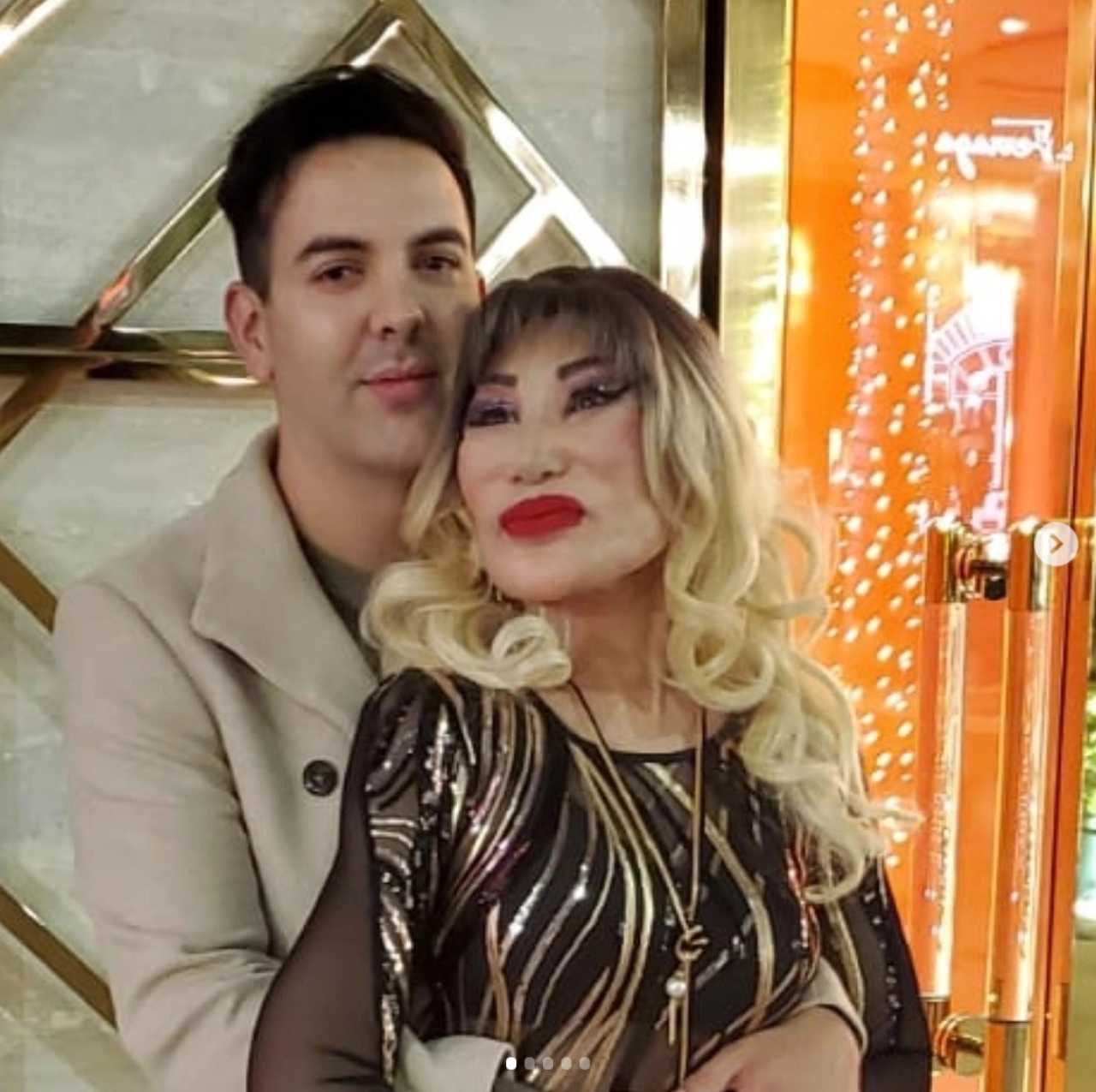 Lyn May con su novio, Markos D1