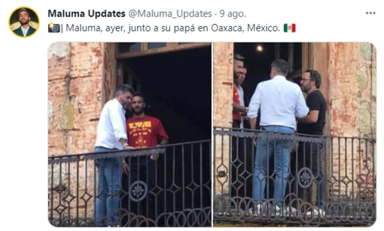 Maluma esta en oaxaca de vacaciones