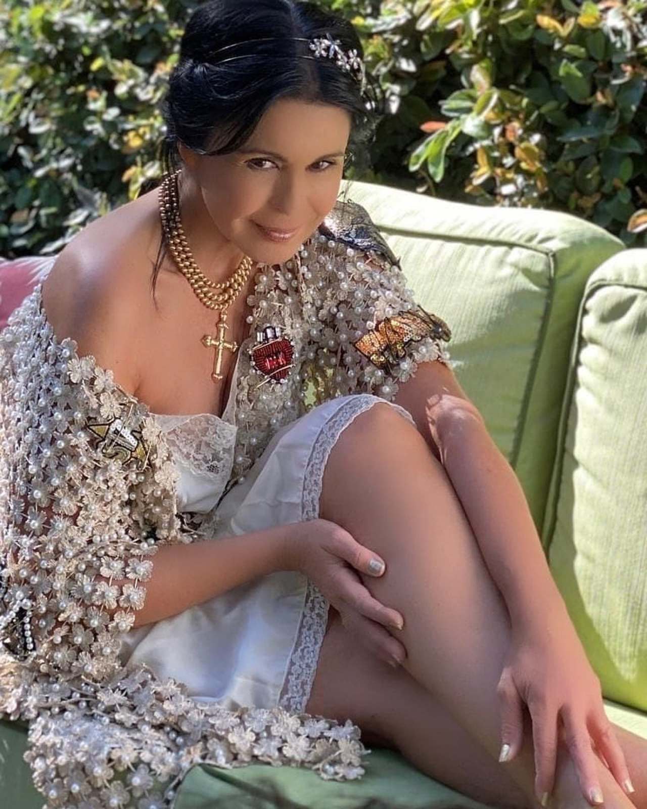 Maria Conchita Alonso contra vacunas Covid