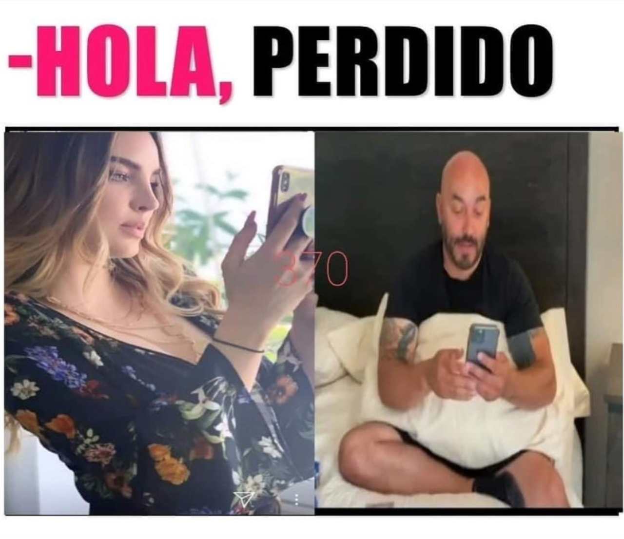 Belinda y Lupillo Rivera meme