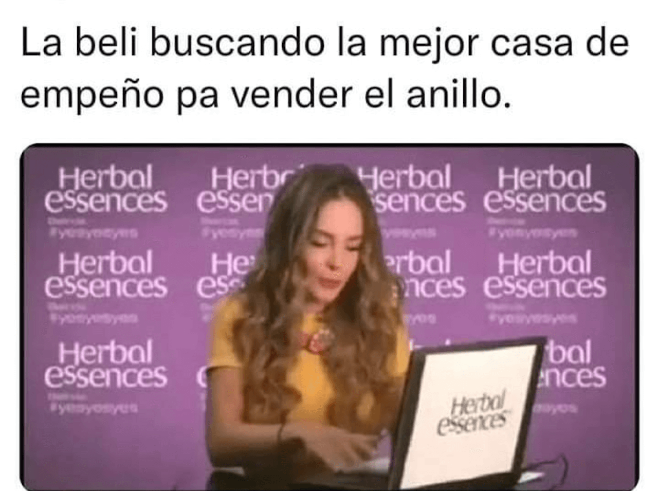 Memes del final de la relación de Belinda y Nodal