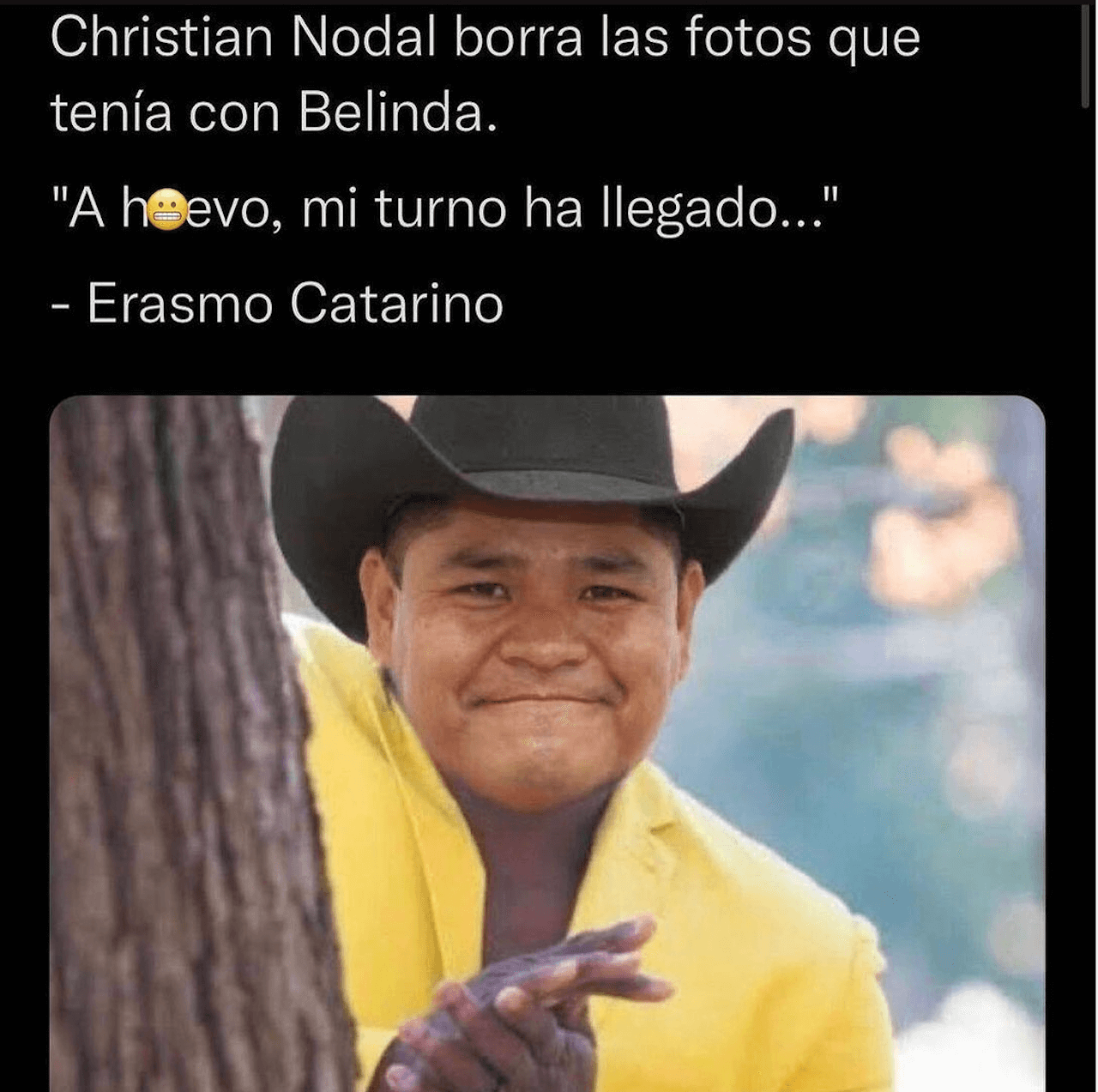 Belinda y Christian Nodal terminaron