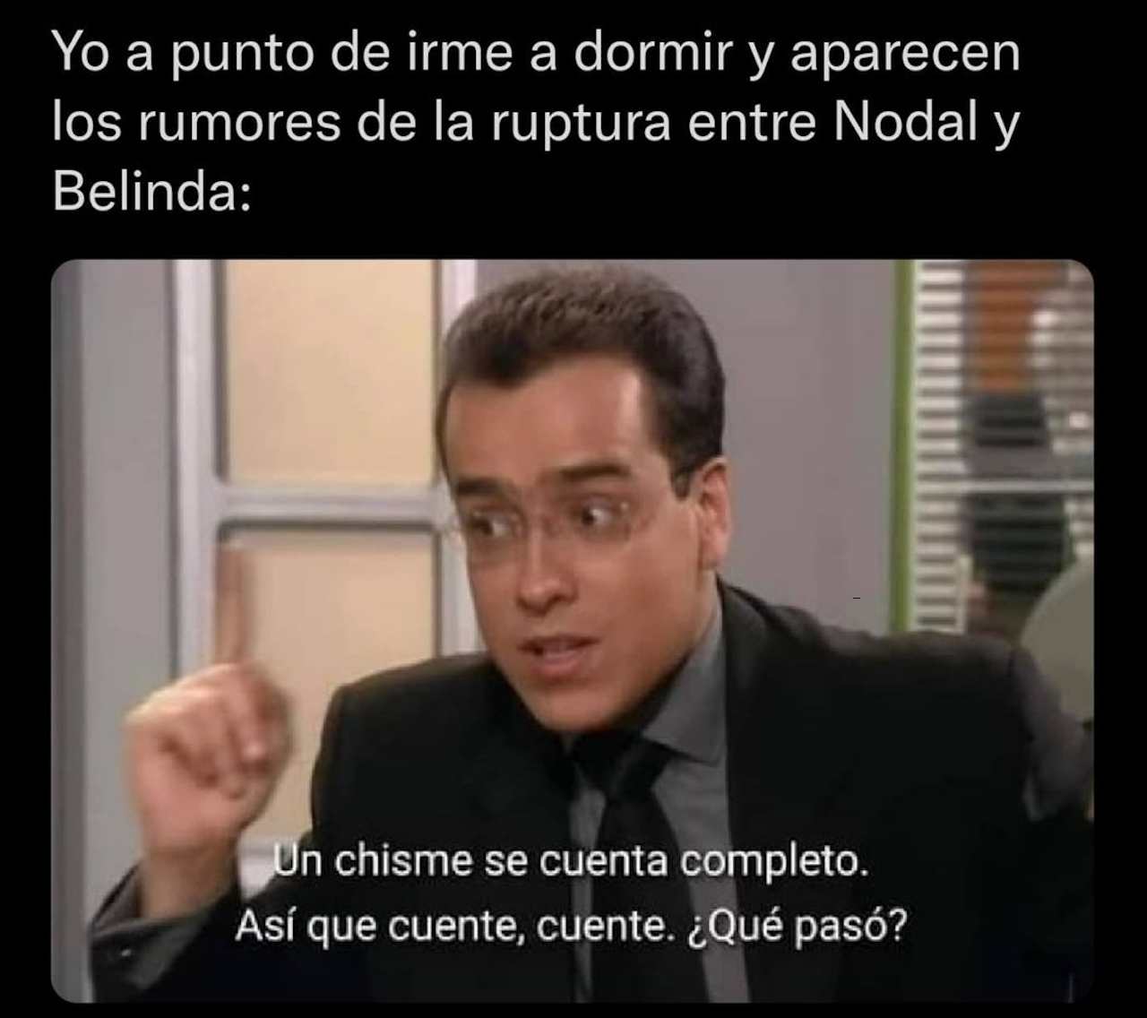 Meme de Belinda y Nodal terminaron con Don Armando