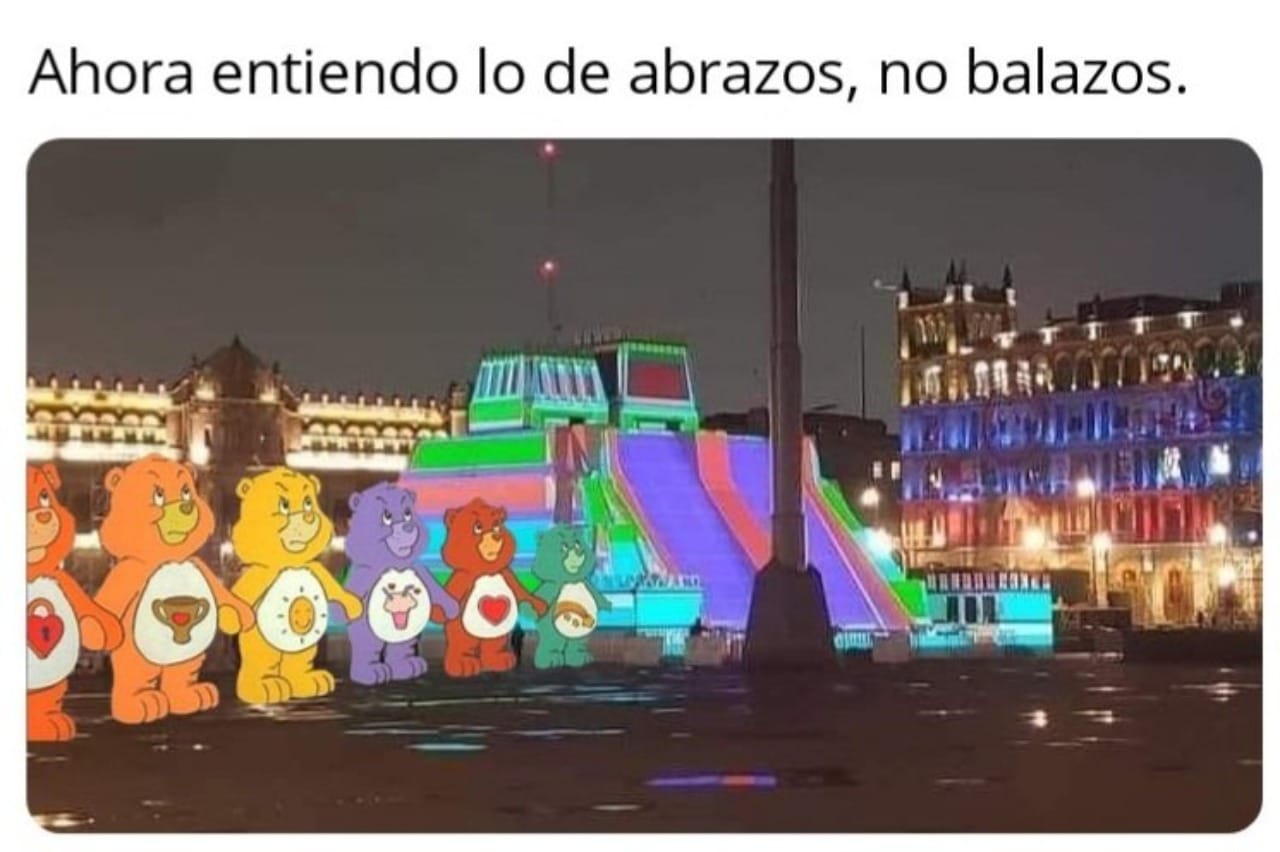 ositos carinositos meme maqueta zocalo cdmx