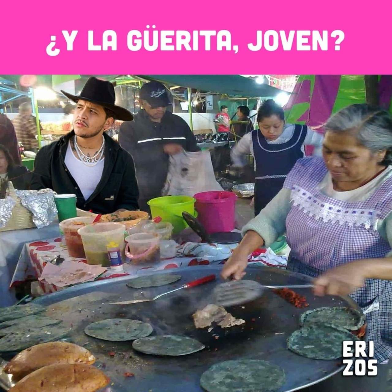 Meme Nodal quesadillas termino con belinda