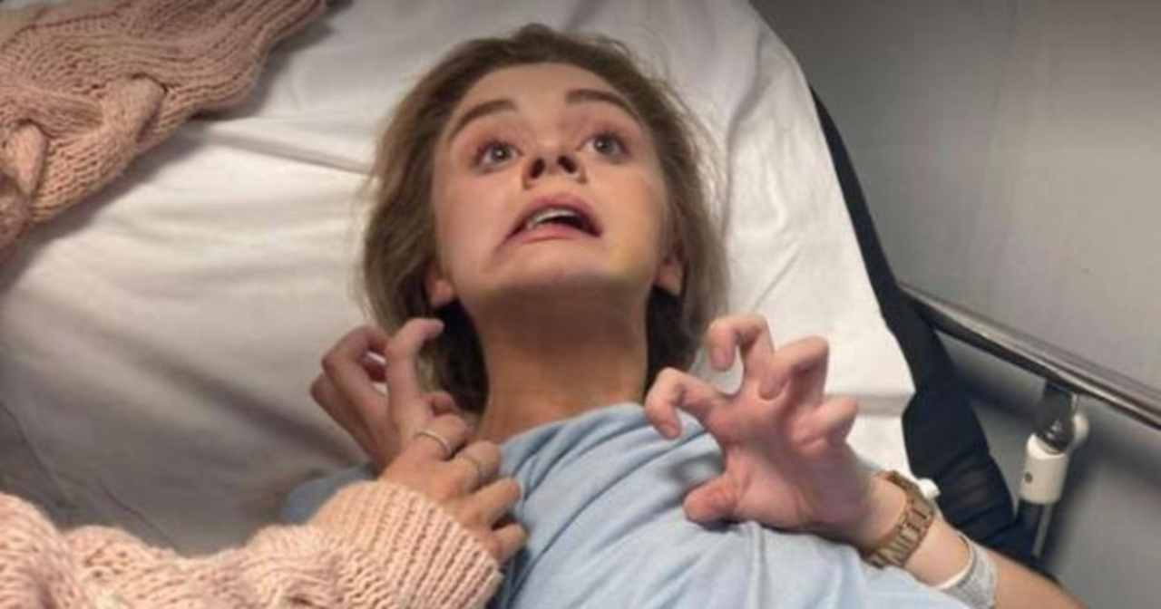 Millie consumió algo que la congeló