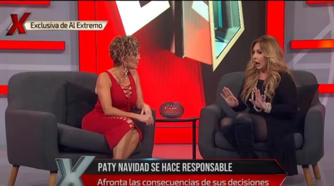 Paty Navidad reaparecio en Al Extremo